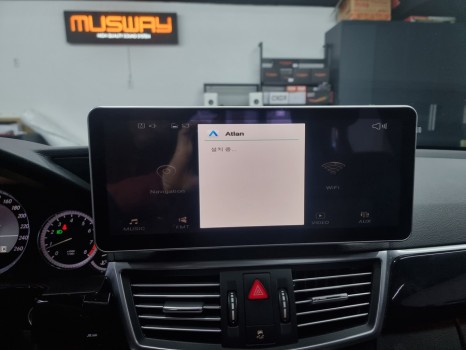 벤츠 E350 (W212 전기형) 블루투스 장착 편리한 드라이브 만들기