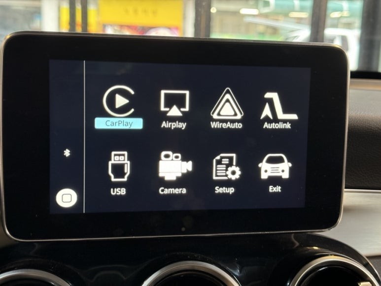2019 벤츠 glc 350e 플러그인하이브리드 순정형 애플카플레이&안드로이드 오토 / 아직도 핸드폰을 송풍구에 달고 네비게이션 보는 사람 손!!!!!