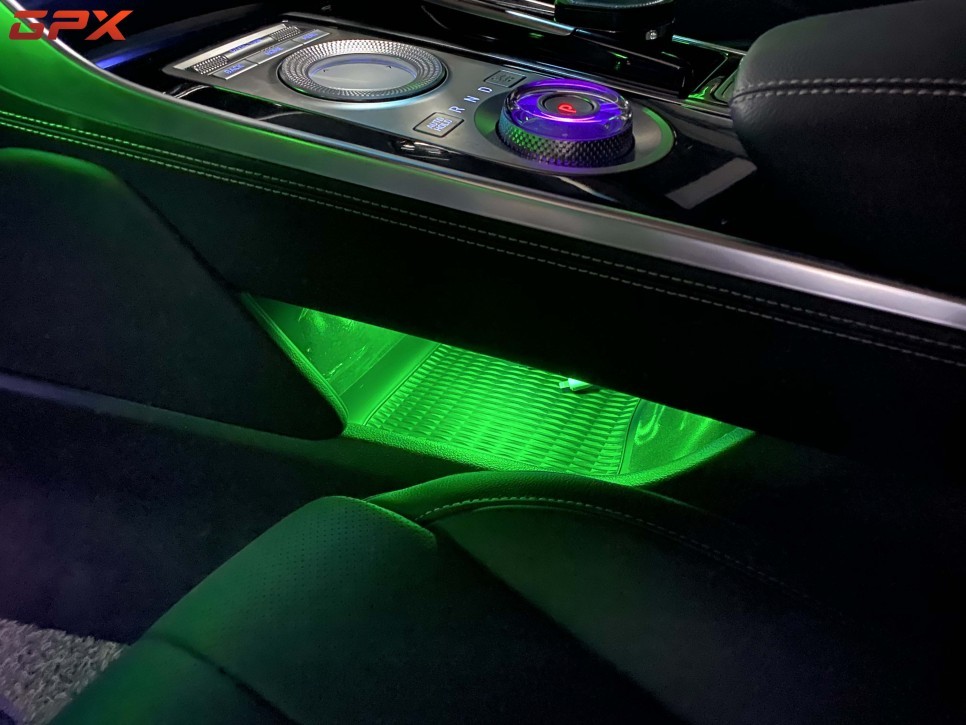 [용인GPX]제네시스 GV80 순정 튜닝 무드램프 광량업 2 IN 1 엠비언트 라이트 / 용인 처인구, 모현, 곤지암, 포곡, 양지