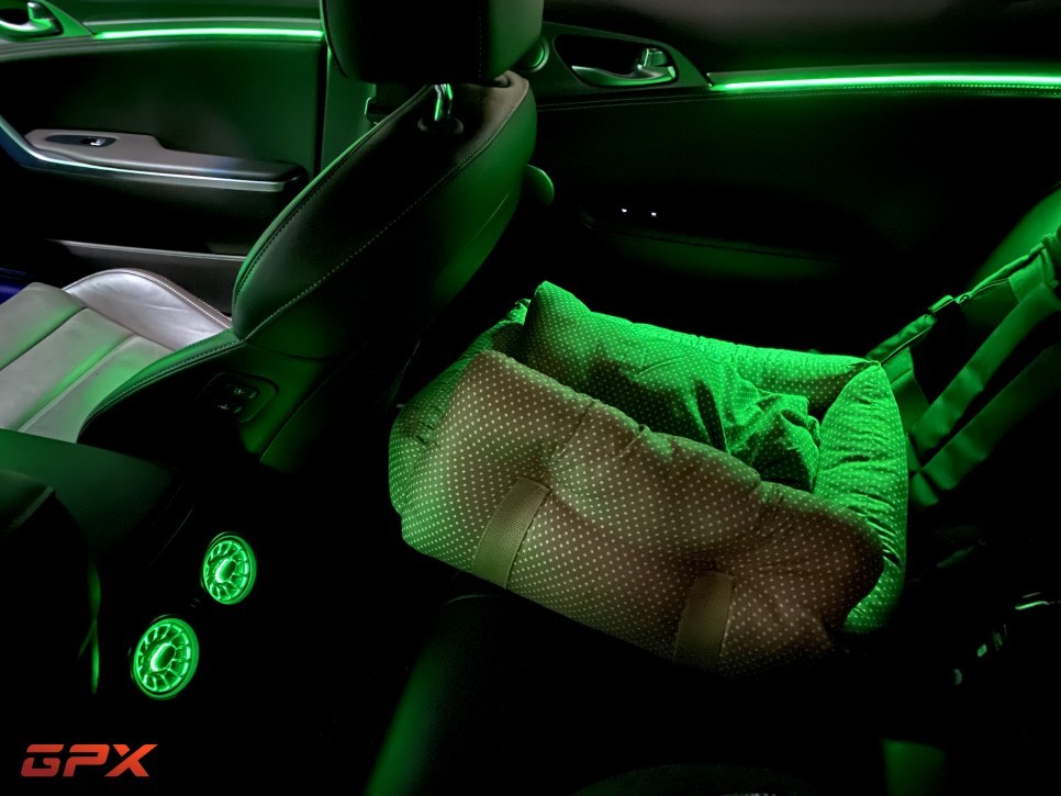 스팅어 완벽한 간접 조명 방식 수제 몰딩 엠비언트 라이트로 만들다 순정 연동은 기본! / 용인 처인구, 모현, 곤지암, 포곡, 양지