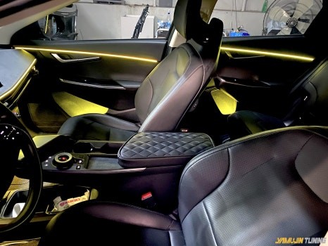 ev6 엠비언트 글로우 RGB 에어 원하는 곳에 색상 설정이 가능하다 / 용인시 처인구 포곡읍