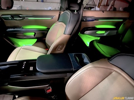 ev9 글로우 RGB 에어 듀얼 컬러 사용도 가능한 엠비언트 라이트 / 용인시 처인구 포곡읍