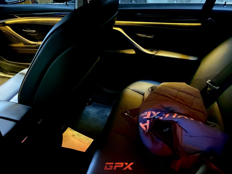 경기남부 / bmw 5시리즈 f10 비노출 엠비언트 라이트 설치로 화사한 실내 만들기 / 용인 처인구, 모현, 곤지암, 포곡, 양지 / 성남.용인.이천