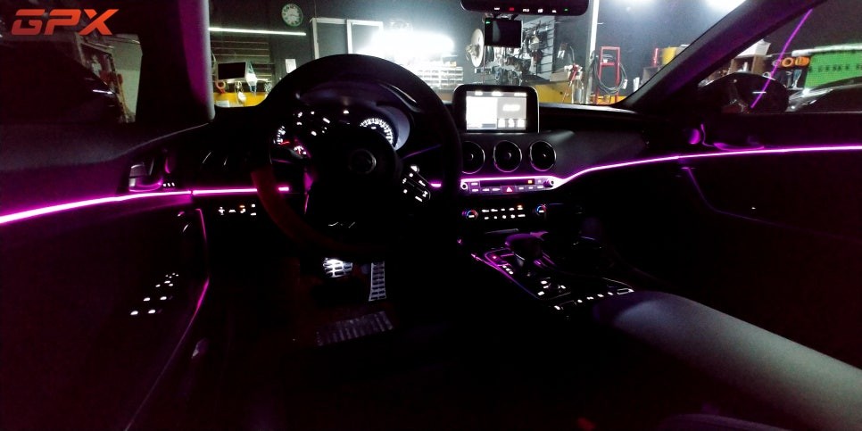 [GPX]스팅어 3세대 엠비언트 무드등 엠비언트라이트 rgb 엠비언트용인 엠비언트 장착점~~~ / 용인시 처인구 포곡읍