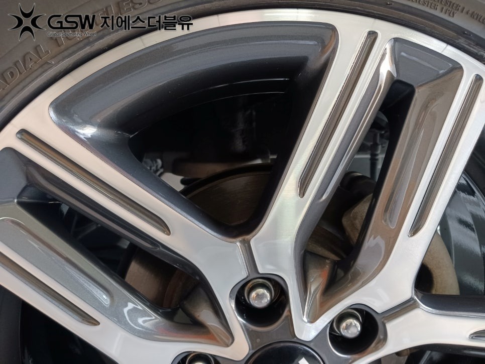 기아 K3 17인치휠 다이아컷팅 판교 휠복원 / 성남시 시흥동