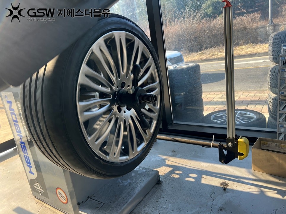 판교 벤츠 휠복원 S500 20인치휠 작업 후기