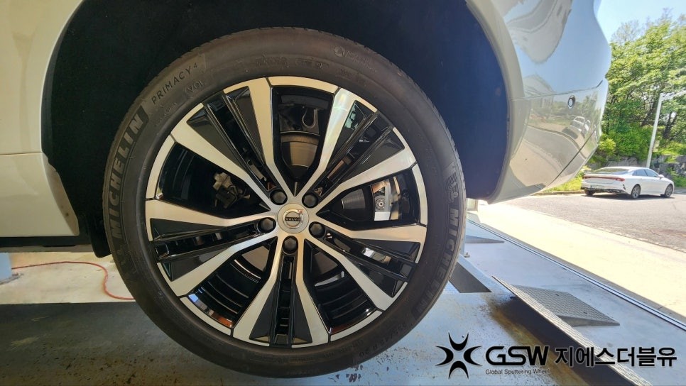 볼보 XC60 20인치휠 다이아컷팅 일산 휠복원 / 광주 서구 매월동
