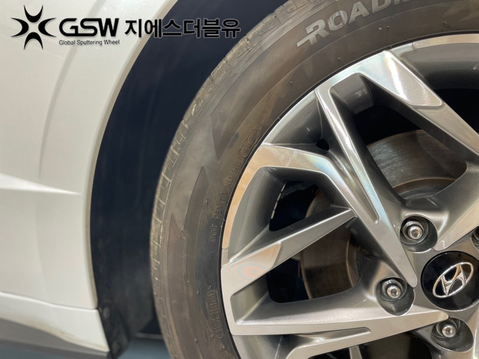 분당 휠복원 현대 쏘나타 DN8 컷팅휠 작업 / 광주 서구 매월동
