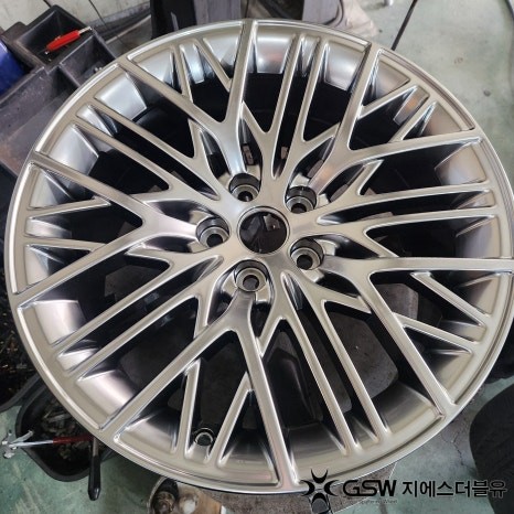 G90 휠 스크래치? 광주 스퍼터링 휠복원으로 새 차급으로! / 광주 서구 매월동