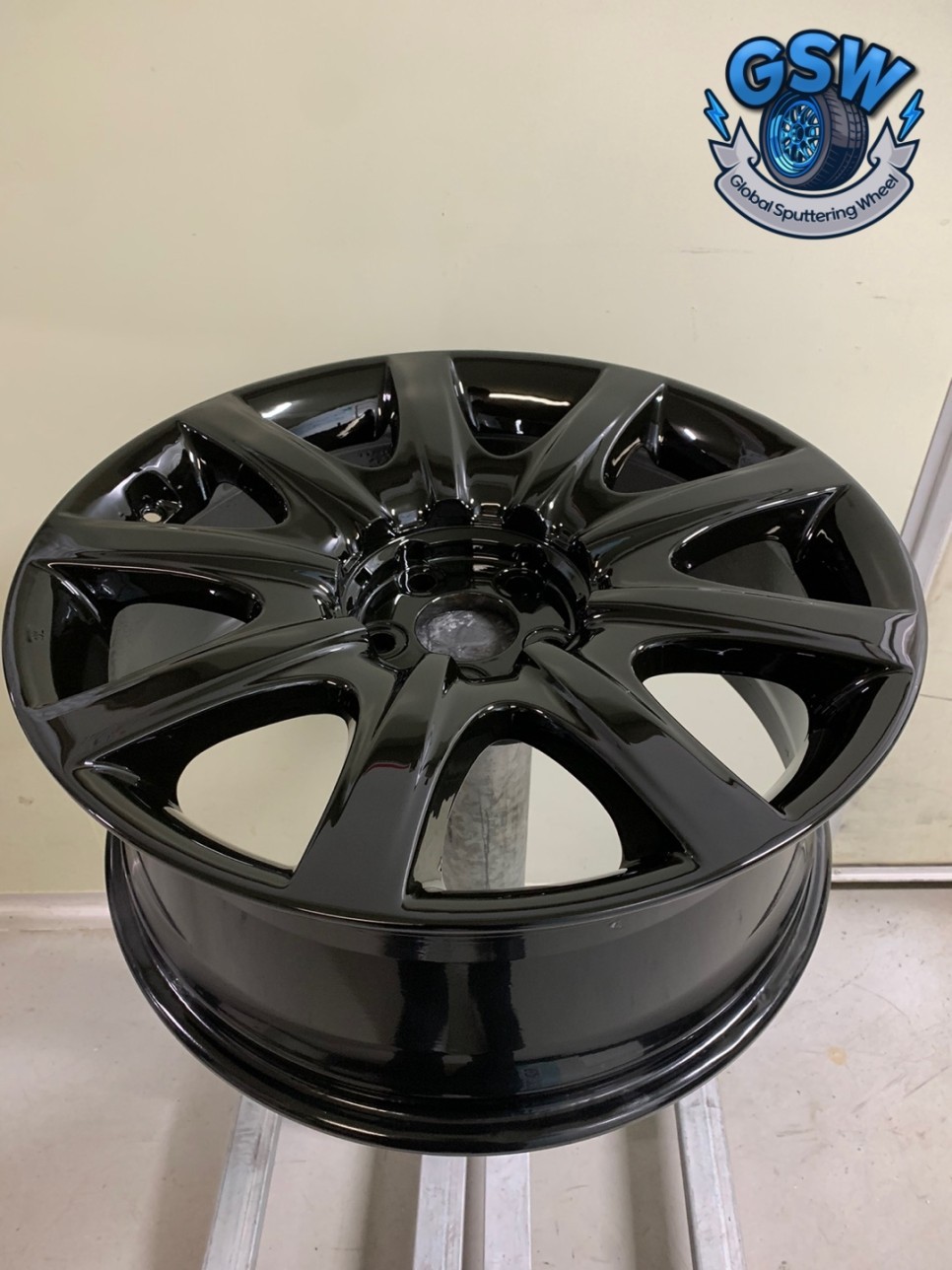 전주 휠복원 제네시스 G90 19인치휠 반광 스크래치 휠복원 작업 후기 / 광주 서구 매월동