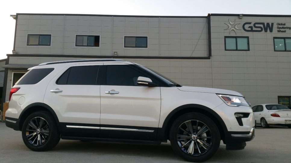 익스플로러 휠수리 복원 분체도장 / 광주 서구 매월동