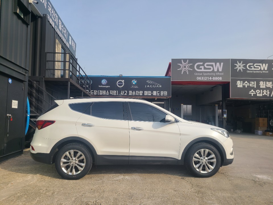 #현대#싼타페#휠복원#휠수리 후기 / 광주 서구 매월동