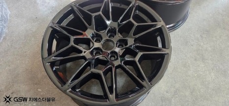 휠 색상 하나로 분위기 반전! 대전 머스탱 블랙유광 휠도색 후기 / 대전 유성구 복용동