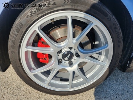 실버 반무광 일산 휠도색 잘하는 곳 추천 / 대전 유성구 복용동