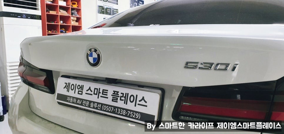 BMW 순정 서라운드뷰 옵션 시공