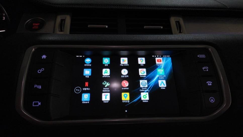 16년 레인지로버  이보크  사제 안드로이드 순정형 시공 입니다 !!