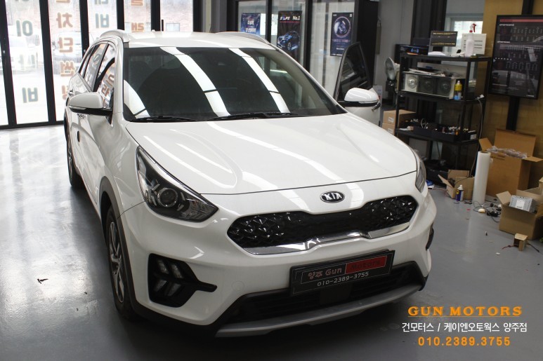 더뉴 니로 하이브리드 패들시프트 순정 용품 업그레이드 / 회생 제동 활성화 / 양주시 회정동