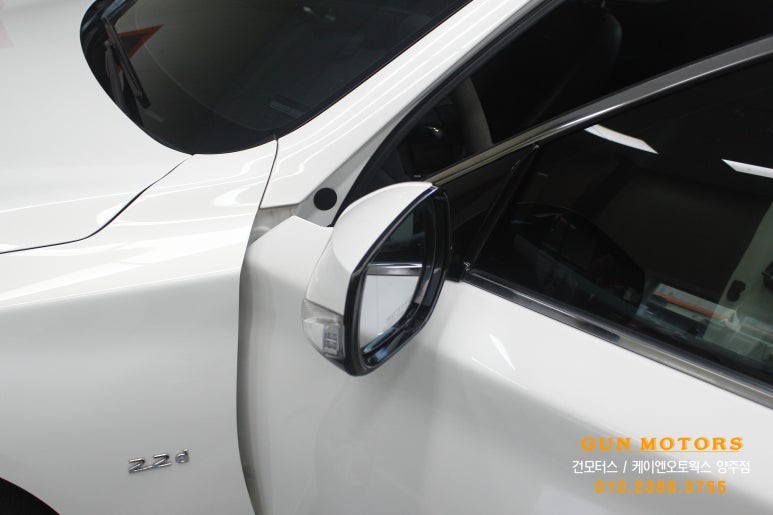 인피니티 Q50 전동사이드미러 락폴딩 릴레이 옵션 시공 / 양주시 회정동