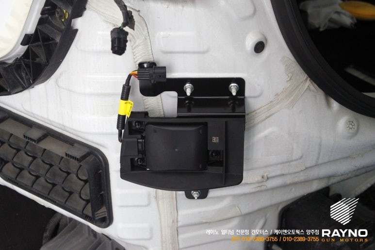 싼타페 TM 후측방충돌방지 보조 측후방센서 작업 / BCW 순정옵션 / 양주시 회정동