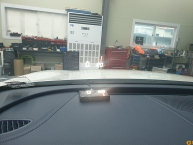 스포티지 순정 네비연동 인터페이스뷰 HUD 자동차 허드 대시보드 설치 작업기 / 양주시 회정동