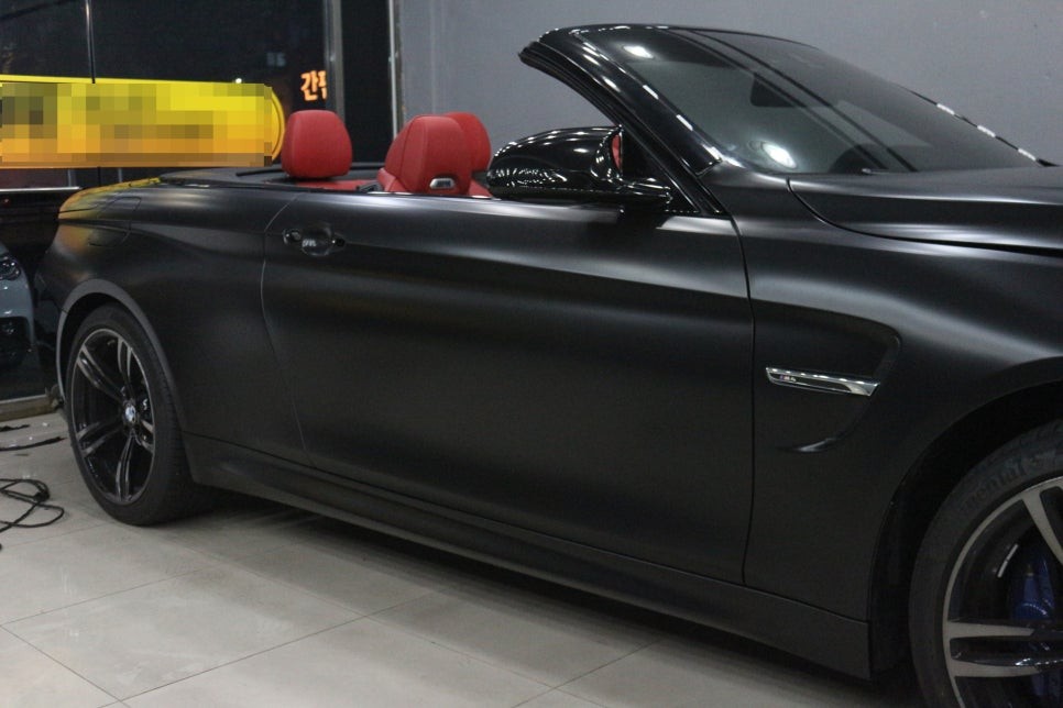 m4 사틴 블랙 전체랩핑으로 분위기 바꿔보자~ / 경기 군포