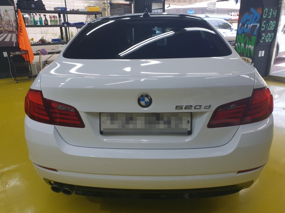 질려버린 내차 랩핑으로 다시 태어나자 안양랩핑 카스킨 코리아 bmw f10 전체랩핑 / 경기 군포