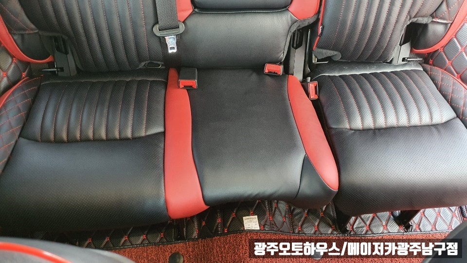 광주자동차열선시트 2열 시공 열선시트장착