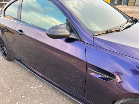[원주랩핑/원주PPF/덕스게러지] BMW M3 비닐프로그 미드나잇퍼플 전체랩핑