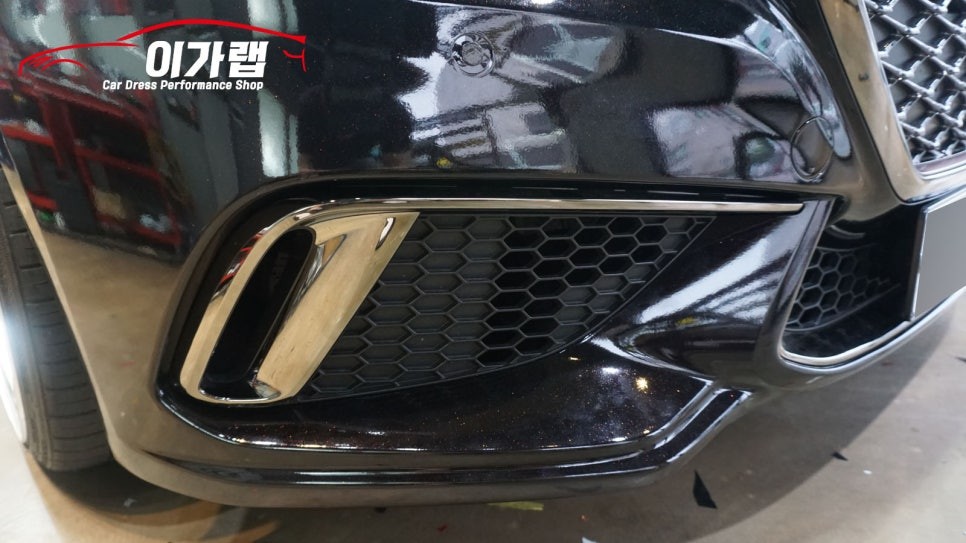 제네시스 G80 제네시스 스포츠 전체랩핑 3M2080 엠버블랙 김포 이가랩 에서[김포랩핑][실내랩핑][포인트랩핑][PPF][라이트필름][김포맛집] / 경기 김포 통진