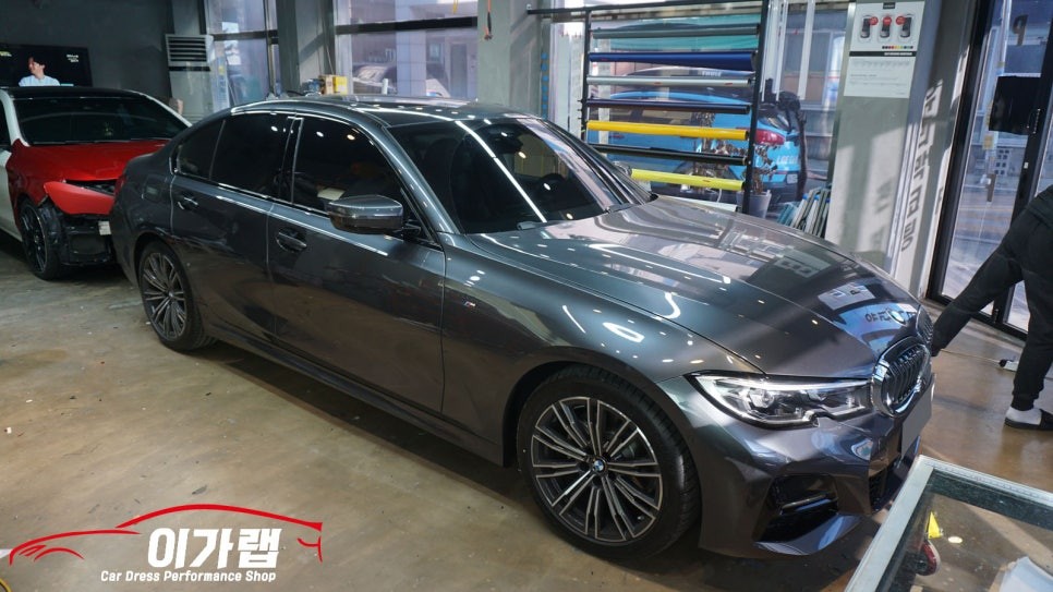 경기북부 / BMW G20 330i M 그릴 크롬에서 블랙유광 으로 ! 포인트래핑 / 경기 김포 통진 / 고양.일산.김포