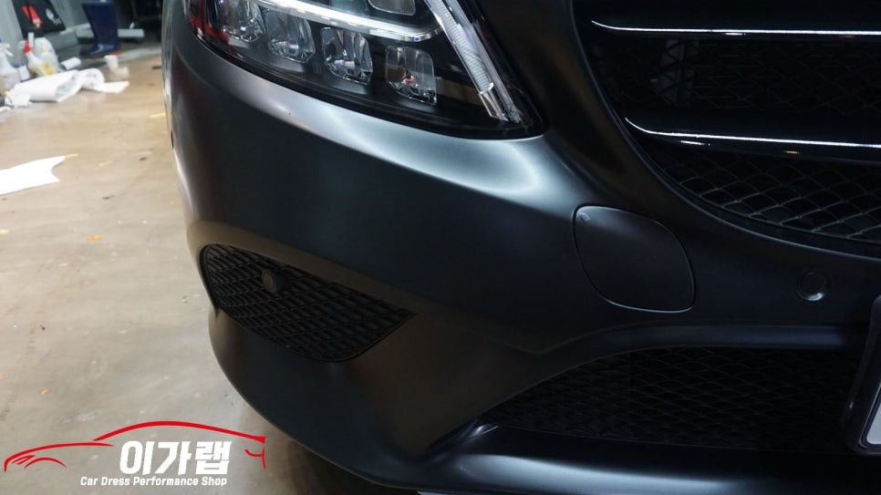 벤츠 C200D 전체랩핑 ! 3M2080 사틴블랙으로 탈바꿈!!![김포랩핑][전체랩핑][인천랩핑][사틴블랙][3M2080][랩핑맛집]