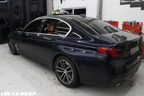 BMW 5시리즈 윈도우 크롬딜리트 요즘시대 크롬은 없애야 제맛! / 경기 김포 통진
