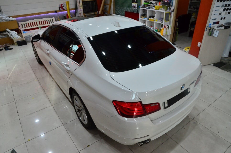 대전 카스킨+오렌지 카스킨+BMW 525d+전체랩핑+Satin Dark Grey+새틴 다크 그레이 / 대전 유성구 원신흥동