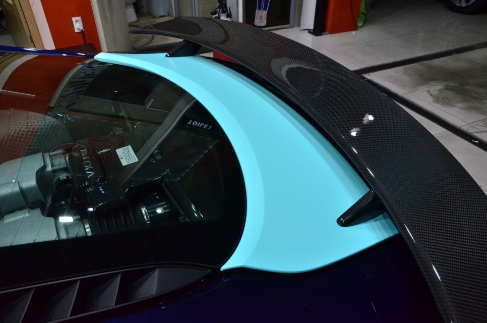 대전 카스킨+오렌지 카스킨+아우디 R8+3M 2080-S57 Satin Key West+새틴 키 웨스트+전체랩핑 / 대전 유성구 원신흥동