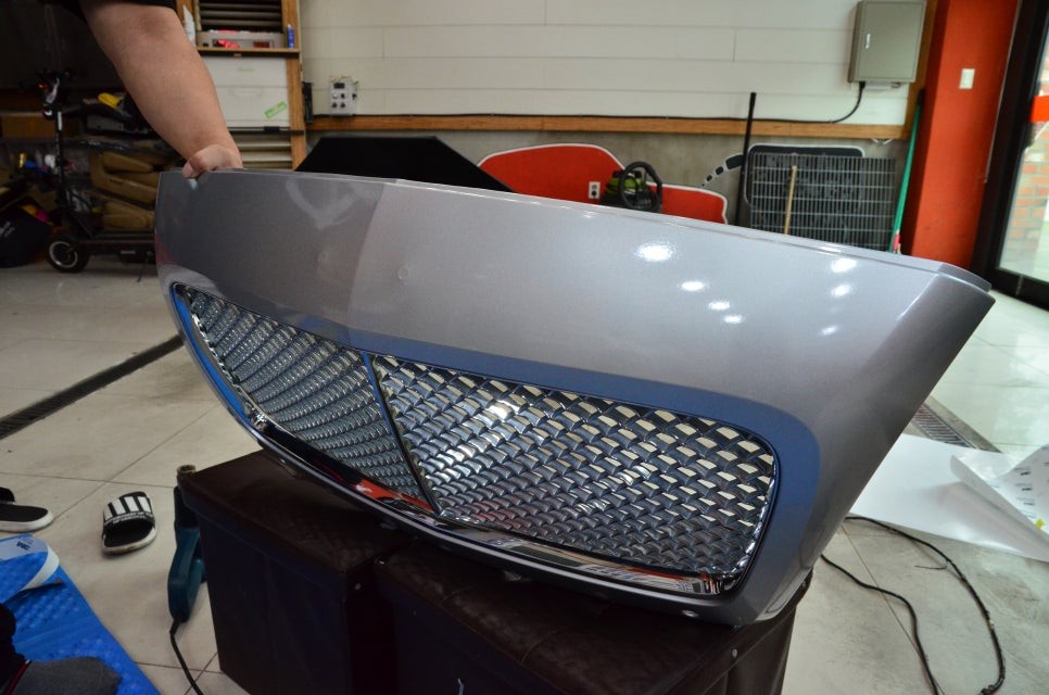 대전 카스킨+오렌지 카스킨+전체랩핑 투톤시공+ / 대전 유성구 원신흥동