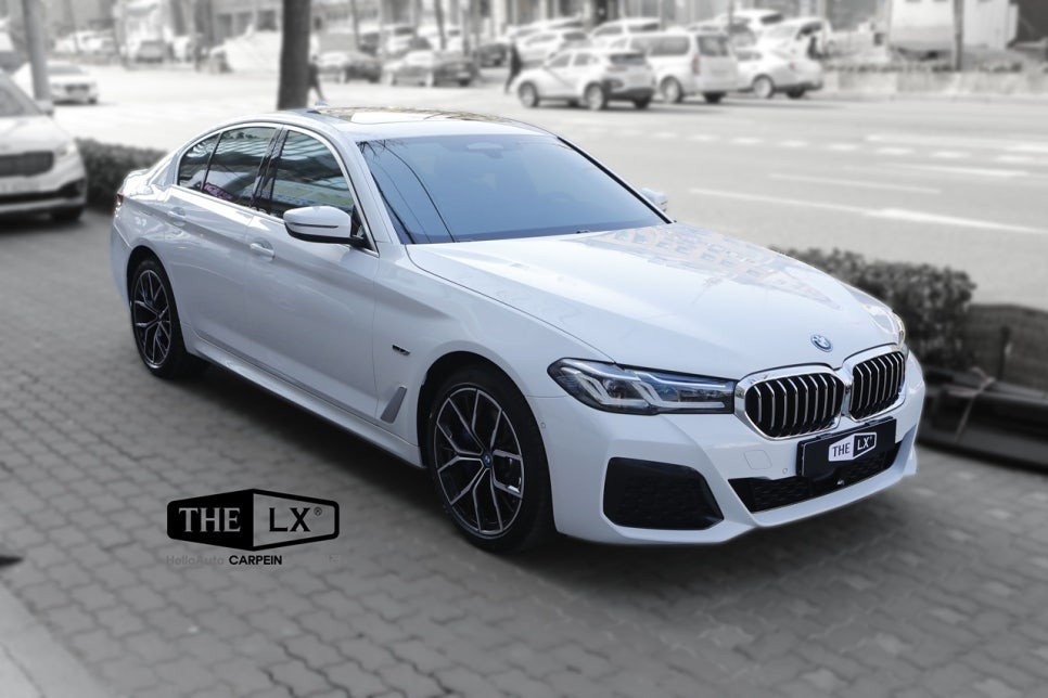 530e 썬팅 더엘엑스 퀀텀 시공[인천 BMW 신차 출고]