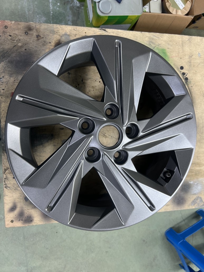 순천휠복원, 아반떼 휠 스크래치 복원 시공 사례 / 전남 순천