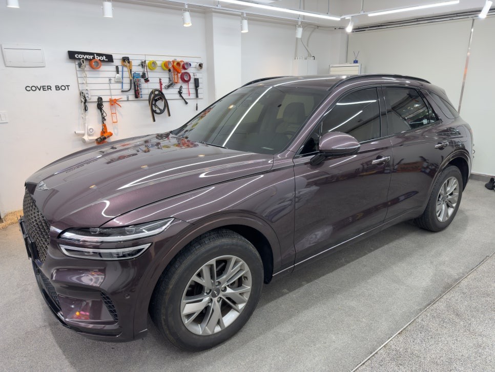 제네시스 GV70 크롬죽이기 양주 의정부 랩핑 사진 한장이면 증명 끝남. / 서울 강서구 공항동