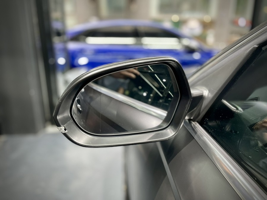 아우디 a6 사틴블랙 전체랩핑 강서구 풀랩핑 시공잘하는곳 / 서울 강서구 공항동