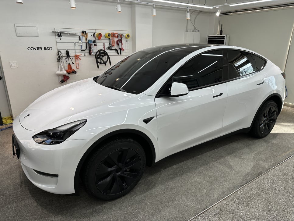 모델Y 블랙 PPF 전체시공 실력체크 확실합니다. 강서구 PPF / 서울 강서구 공항동