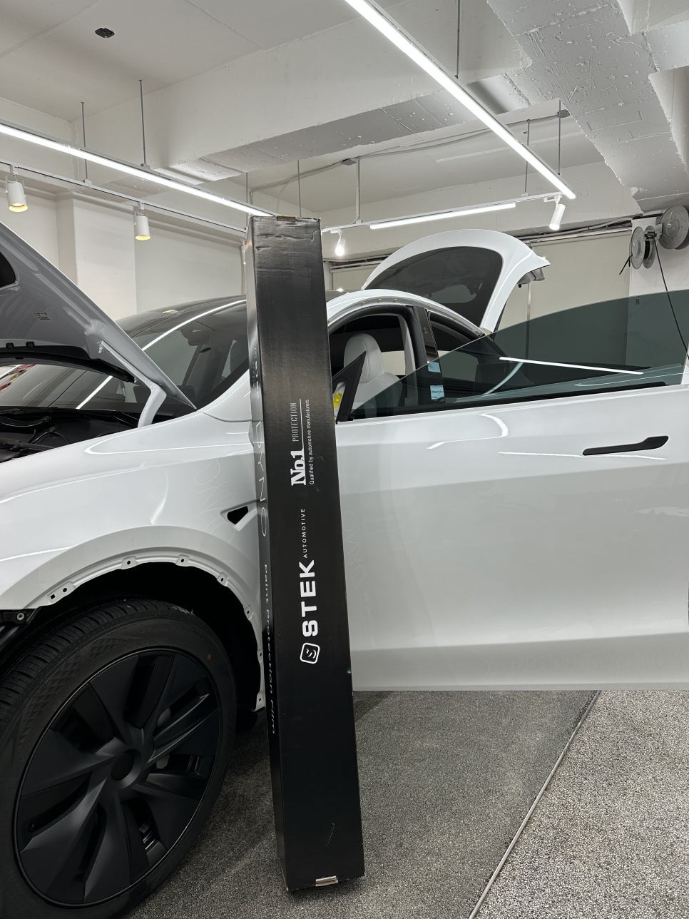 모델Y 블랙 PPF 전체시공 실력체크 확실합니다. 강서구 PPF / 서울 강서구 공항동