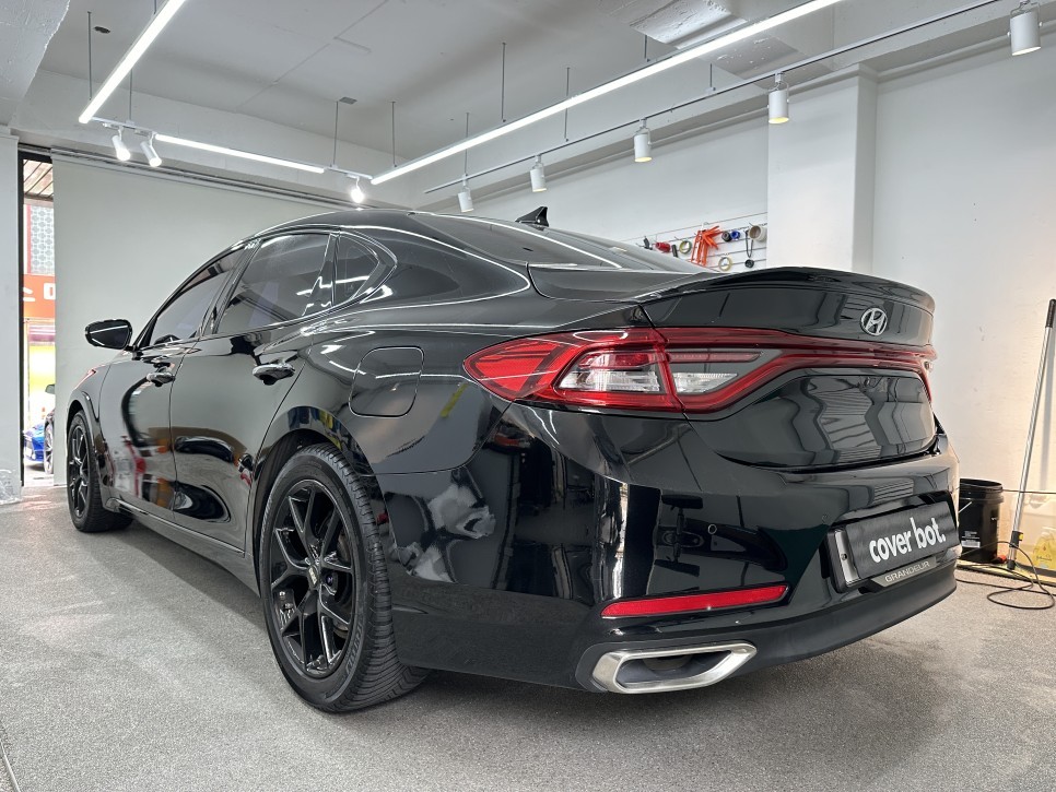 강서구 랩핑 그랜저 IG 크롬죽이기 자신 있는 만큼 가까운 촬영 / 서울 강서구