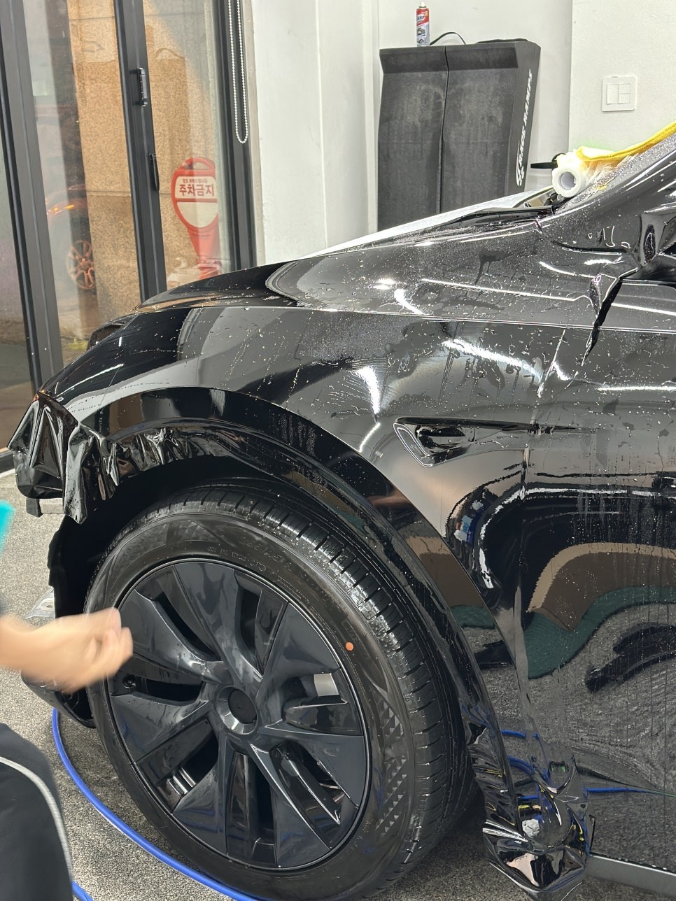 모델Y 블랙 PPF 전체시공 실력체크 확실합니다. 강서구 PPF / 서울 강서구 공항동
