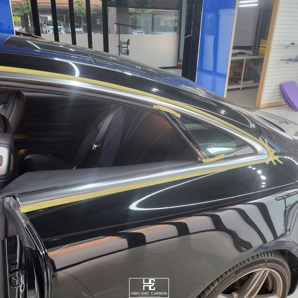 벤츠 E클래스 크롬죽이기 잘하는곳 파주랩핑 하이엔드카스킨