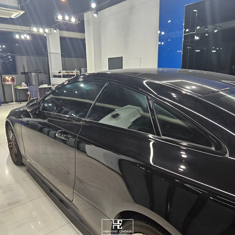 벤츠 E클래스 크롬죽이기 잘하는곳 파주랩핑 하이엔드카스킨