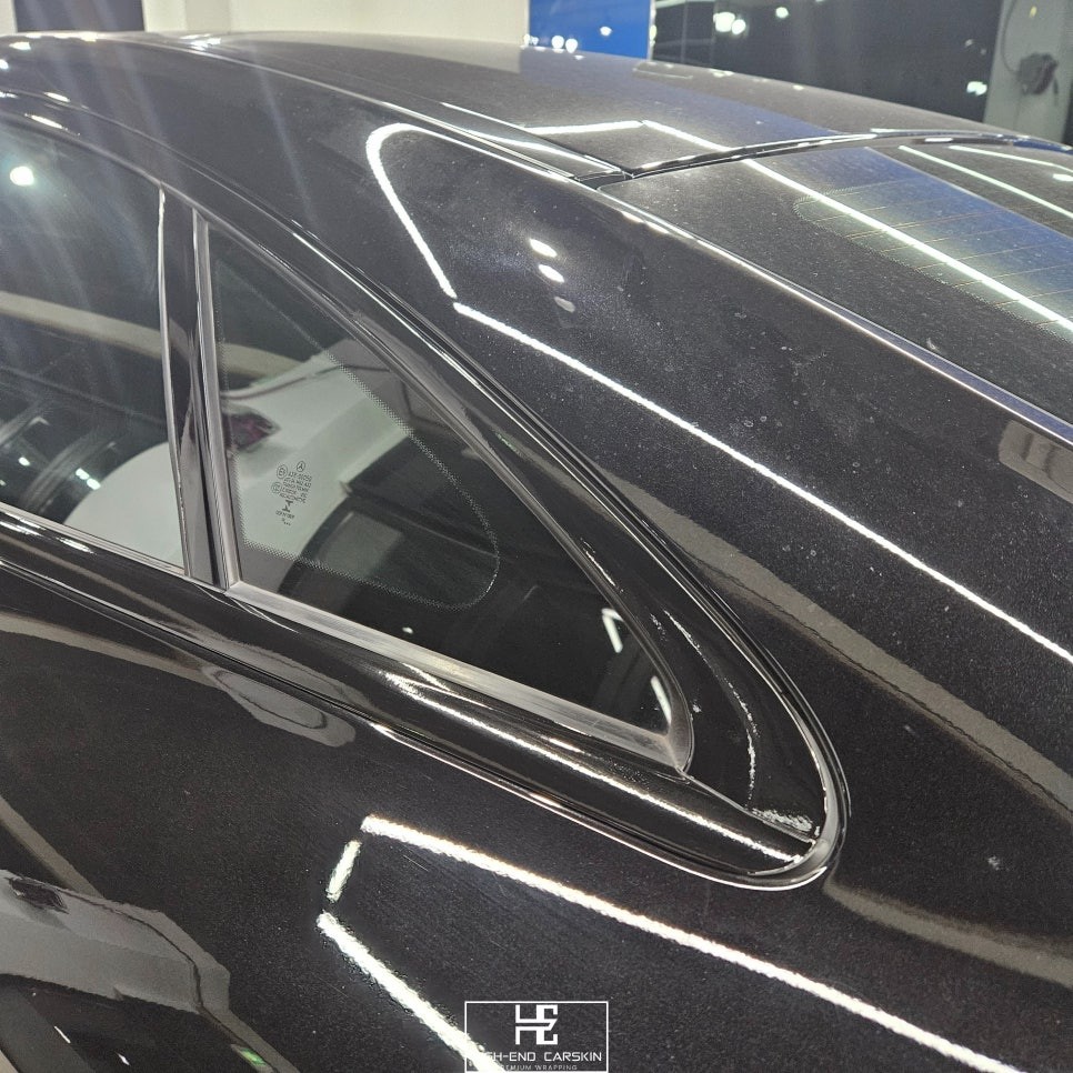 벤츠 E클래스 크롬죽이기 잘하는곳 파주랩핑 하이엔드카스킨