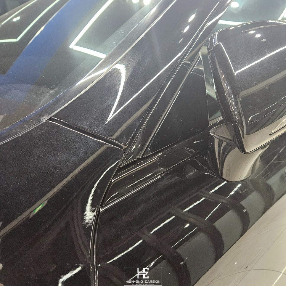 벤츠 E클래스 크롬죽이기 잘하는곳 파주랩핑 하이엔드카스킨