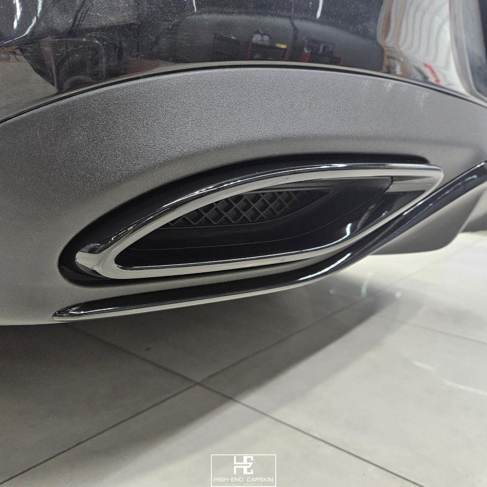 벤츠 E클래스 크롬죽이기 잘하는곳 파주랩핑 하이엔드카스킨