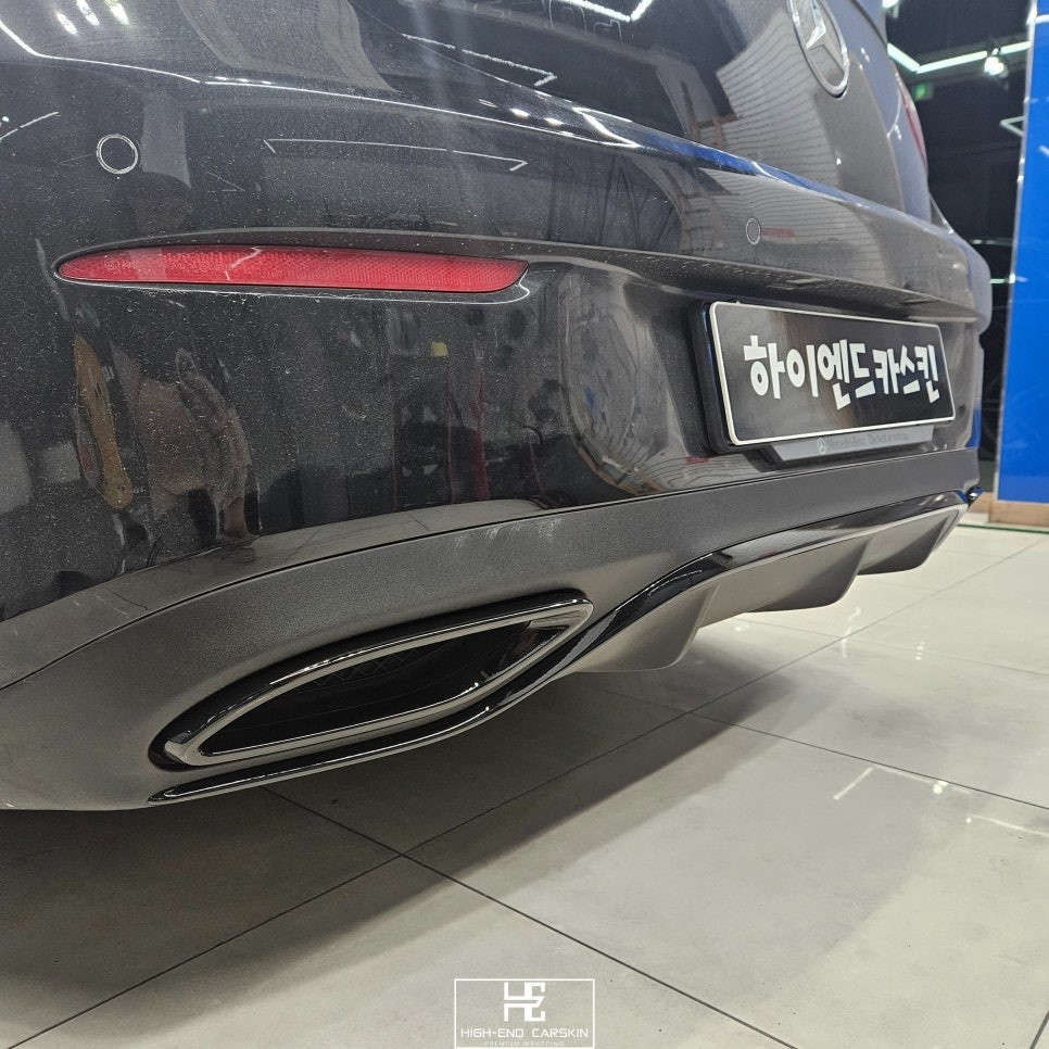 벤츠 E클래스 크롬죽이기 잘하는곳 파주랩핑 하이엔드카스킨