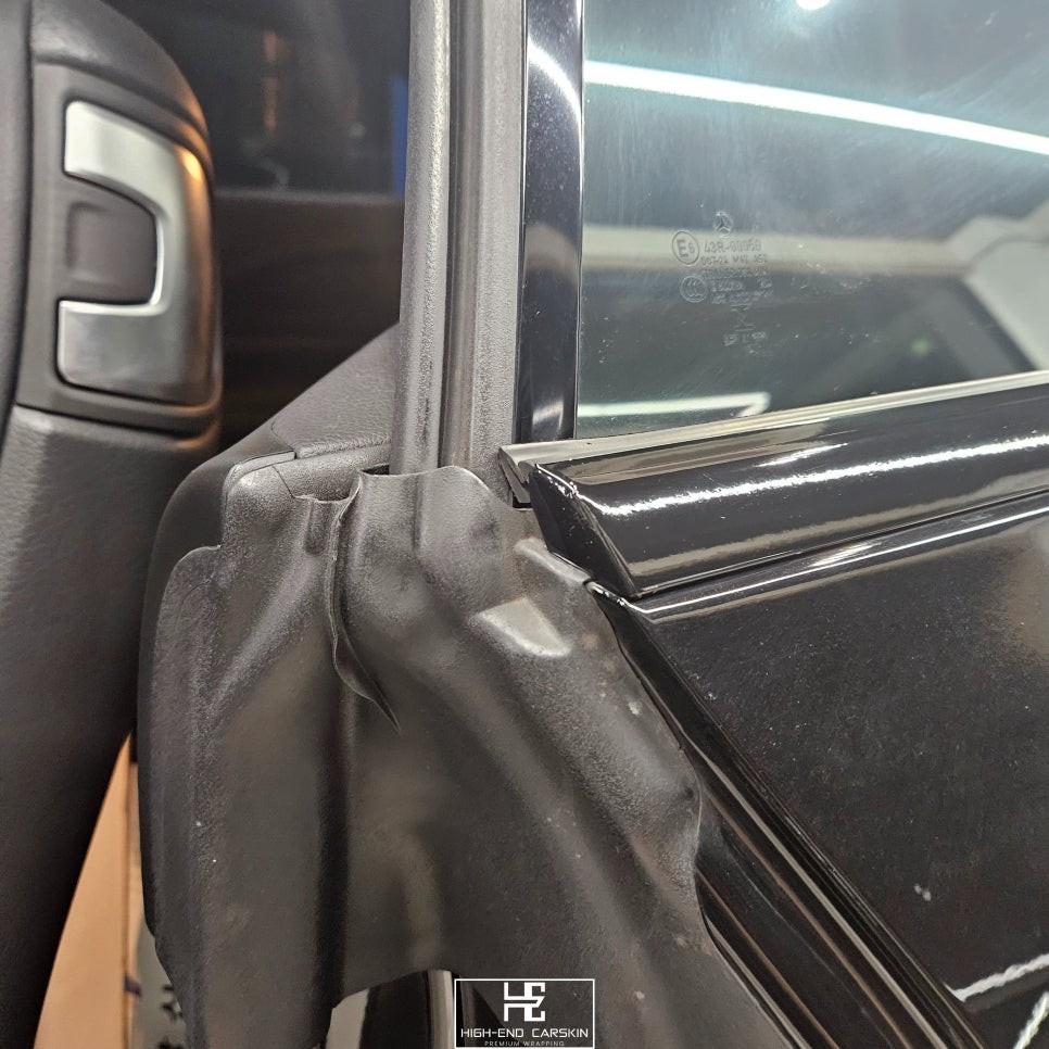 벤츠 E클래스 크롬죽이기 잘하는곳 파주랩핑 하이엔드카스킨
